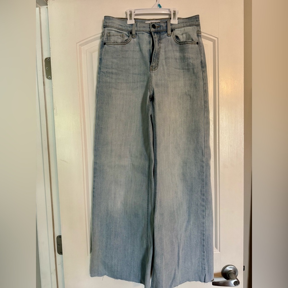 Carly Jean Los Angeles (CJLA) Light Wash Holland Wide-Leg Jeans in size 5
